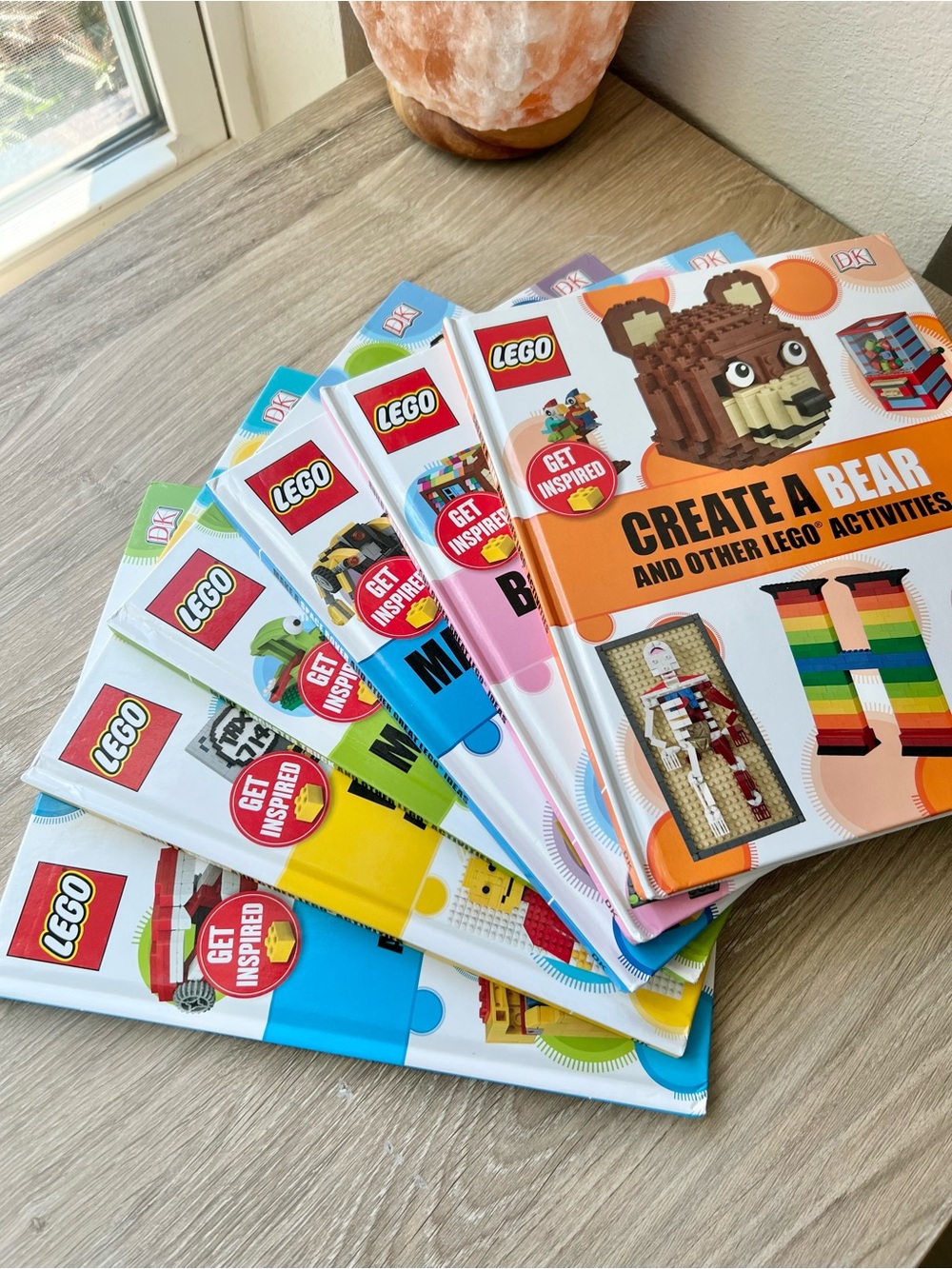 LEGO DK Ideas Activity Hardcover Books Lot of 6 Duck Pirate Bear Space Truck